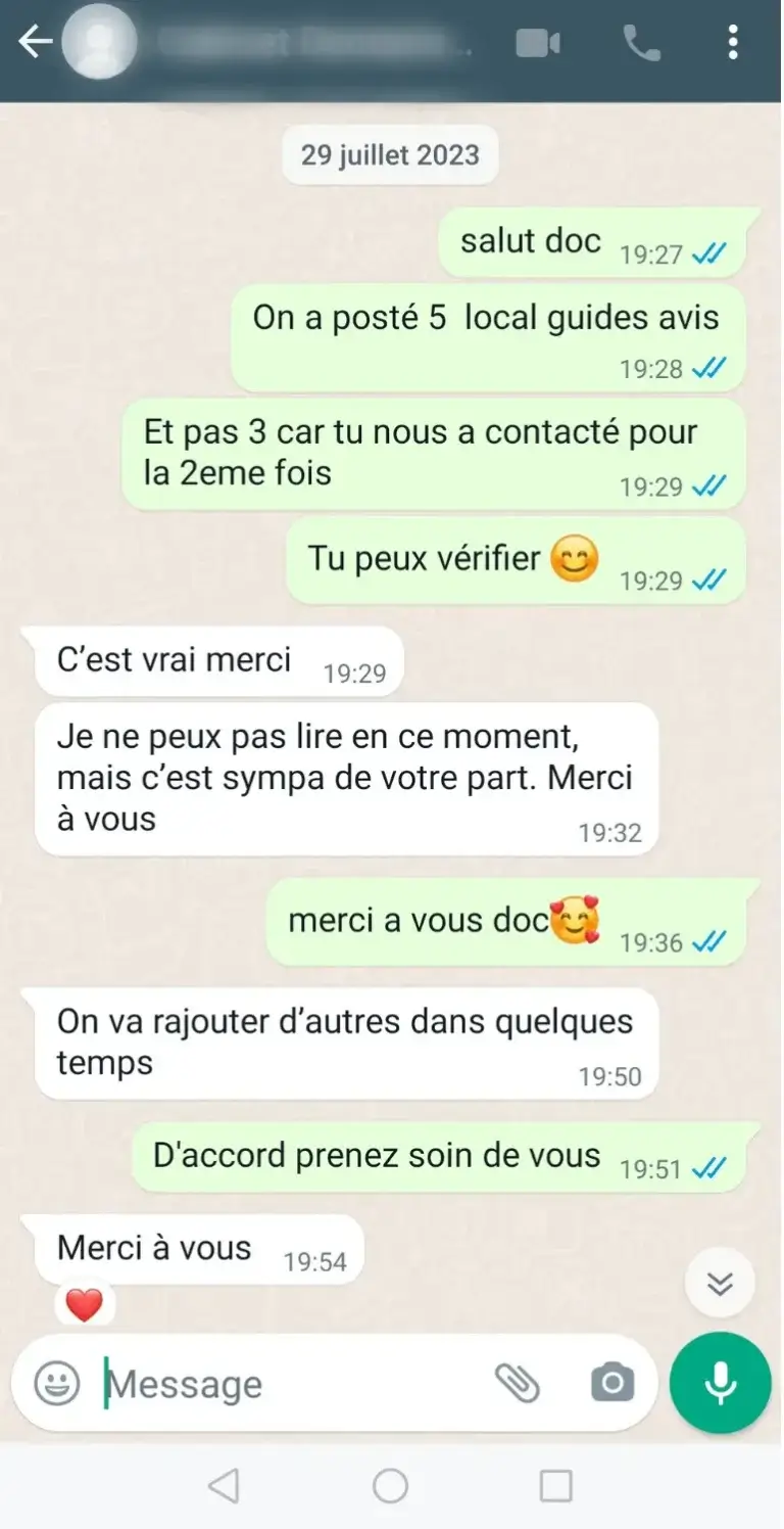 Google sıralamasında iyileşme yaşayan müşteri referansı